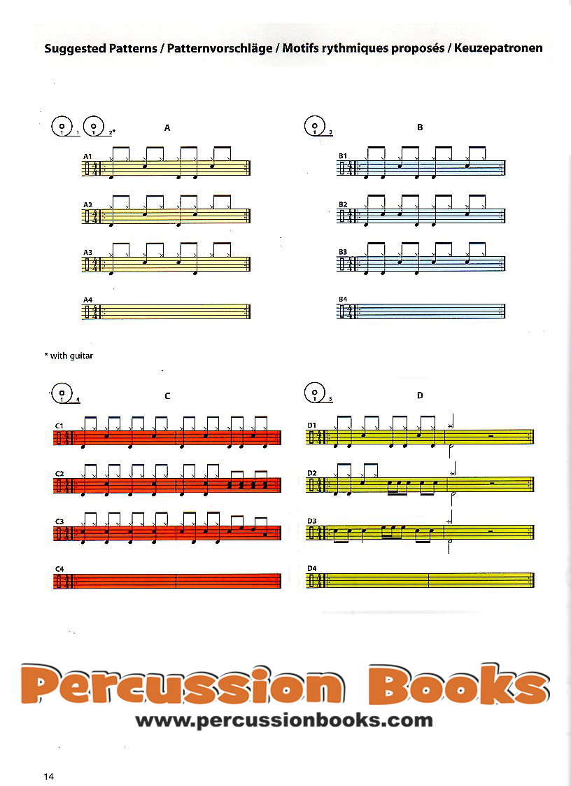 Grooves In Colors Sample 1